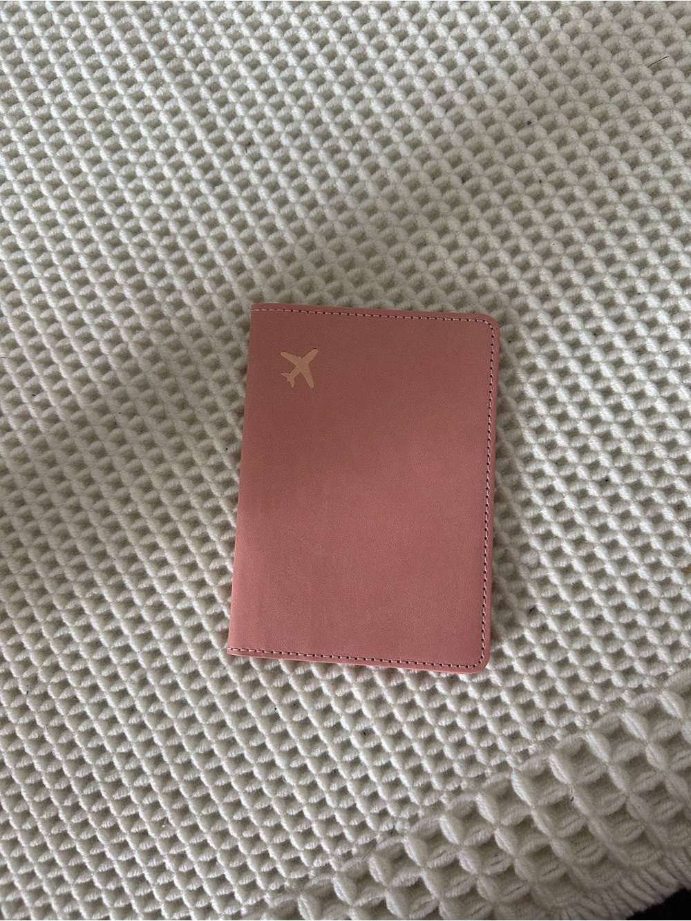Pink Passport Holder